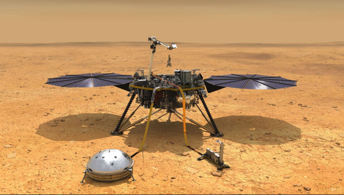 InSight 探測任務，登陸火星直播。